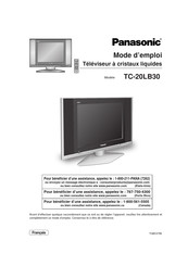 Panasonic TC-20LB30 Mode D'emploi