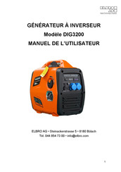 Elbro DIG3200 Manuel De L'utilisateur