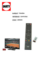 Toshiba REGZA XV51 DIGITAL Serie Mode D'emploi