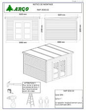 Argo ID6145 Notice De Montage