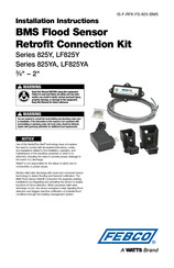 Watts LF825Y Serie Instructions D'installation
