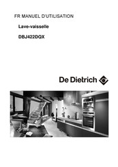 De Dietrich DBJ422DQX Manuel D'utilisation