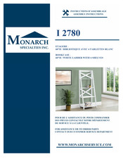 Monarch Specialties I 2780 Instructions D'assemblage