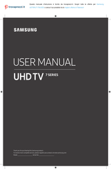Samsung UE50RU7179 Mode D'emploi