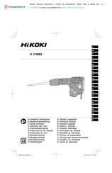 HIKOKI H 41MB2 Mode D'emploi
