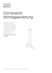 Dornbracht 22 900 892-FF Instructions De Montage