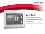 Honeywell RTH9580 Wi-Fi Guide De L'utilisateur