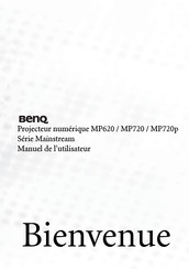 BenQ Mainstream MP720p Manuel De L'utilisateur