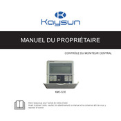 Kaysun KMC-32 E Manuel Du Propriétaire