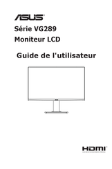 Asus VG289 Serie Guide De L'utilisateur