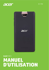 Acer Iconia Talk S A1-734 Manuel D'utilisation