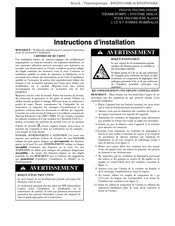 Carrier PH16NC Instructions D'installation