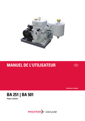 Pfeiffer Vacuum BA 251 Manuel De L'utilisateur