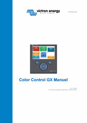 Victron energy Color Control GX Manuel