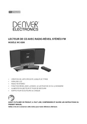 Denver Electronics MC-5200 Mode D'emploi