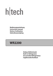 htech WR2200 Notice D'utilisation