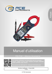 PCE Instruments PCM 1 Manuel D'utilisation