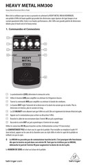 Behringer HEAVY METAL HM300 Mode D'emploi