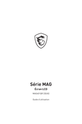 Msi MAG Serie Guide D'utilisation