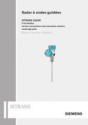 Siemens SITRAN LG240 Guide De Mise En Service