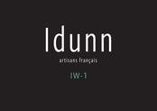 Idunn IW-1 Mode D'emploi