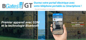 BGates GT Manuel D'installation Et D'utilisation