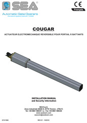 SEA Cougar 390 Instructions D'installation