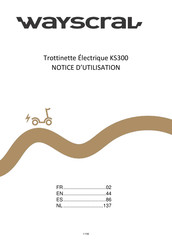 Wayscral KS300 Notice D'utilisation