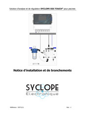 SYCLOPE electronic ODI Touch ODT1211 Notice D'installation