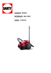 Bosch BSD 3081 Manuel D'utilisation