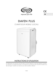 Argo DAVEN PLUS Instructions D'utilisation