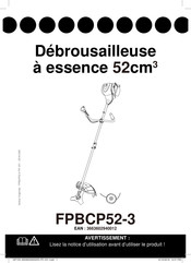 castorama FPBCP52-3 Notice D'utilisation