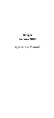 Dräger Accuro 2000 Notice D'utilisation