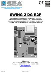 SEA SWING 2 DG R2F Instructions D'installation