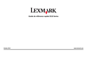 Lexmark S510 Serie Guide De Référence Rapide