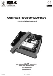 SEA COMPACT 1200 Instructions De Montage