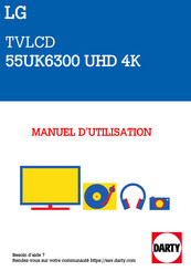 LG 55UK6300 Manuel D'utilisation