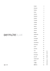 Dermlite DL4W Instructions