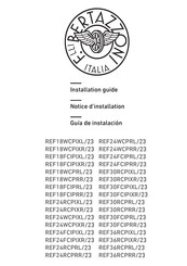 Bertazzoni REF30FCIPRR/23 Notice D'installation