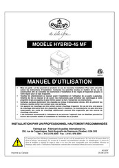 Osburn HYBRID-45 MF Manuel D'utilisation