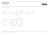 clou Mini Wash Me CL/03.12239 Instructions D'installation