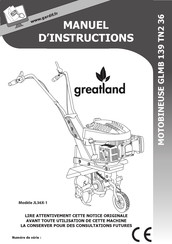 GREATLAND GLMB 139 TN2 36 Manuel D'instructions