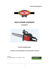 Racing RAC4540PCS Notice D'instructions