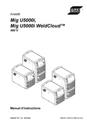 ESAB Aristo Mig 5000i Manuel D'instructions