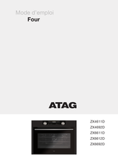 Atag ZX6612D Mode D'emploi