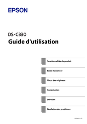 Epson DS-C330 Guide D'utilisation
