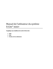 Excelitas Technologies X-Cite mini XTML Manuel De L'utilisateur