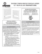 Empire Heating Systems DV210SGXNAT-2 Instructions Pour L'installation Et Manuel Du Propriétaire