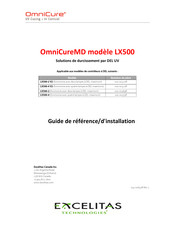 Excelitas OmniCureMD LX500-4 Guide De Référence De L'installateur