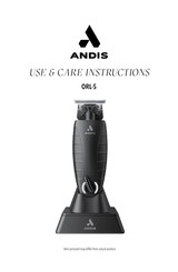 Andis ORL-S Instructions D'origine